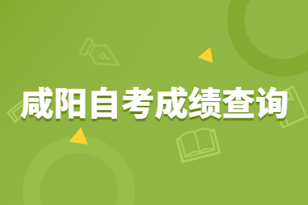 2022年4月咸陽自考成績查詢時間