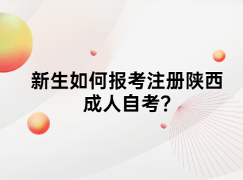 陜西成人自考